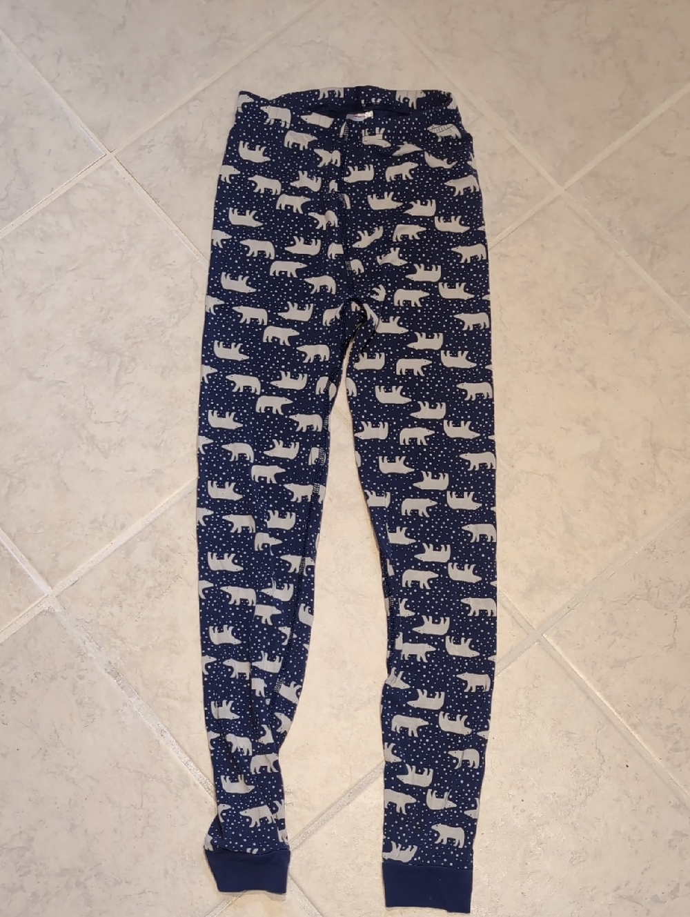 Hanna Andersson Polar Bear Tencel Girls Lyocell Pajama Pants